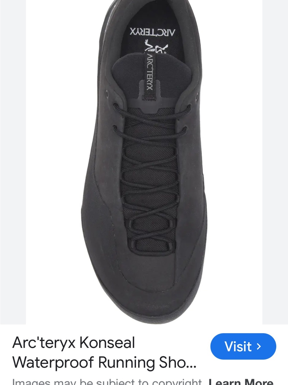 ARC’TERYX Mens Konseal Gore-Tex, black - Picture 2 of 7